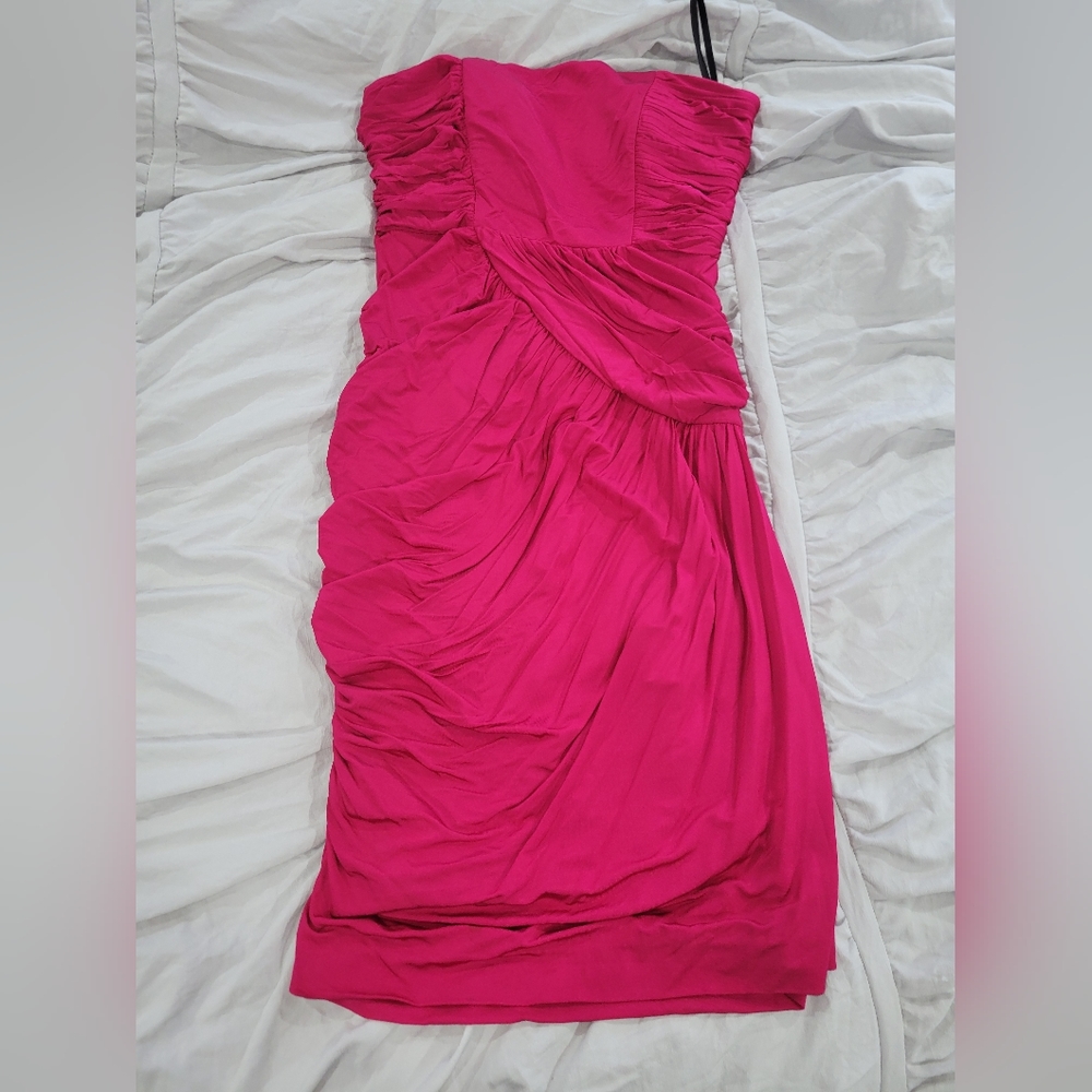 Fitter pink dress